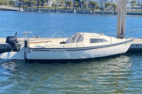 Precision 18, 1992 sailboat