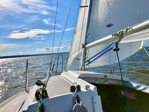 Precision 18, 2007 sailboat