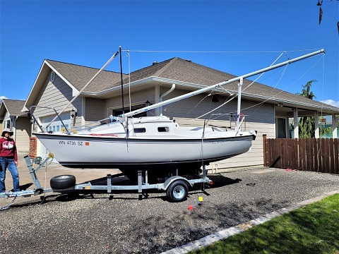 Precision 18, 2013 sailboat