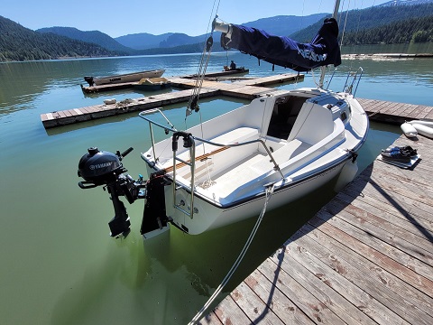 Precision 18, 2013 sailboat