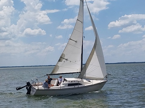 Precision 23, 1988 sailboat