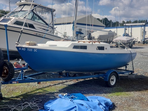 San Juan 21, 1972 sailboat