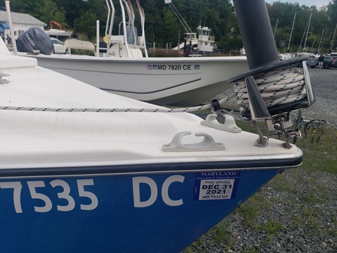 San Juan 21, 1972 sailboat