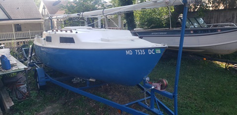 San Juan 21, 1972 sailboat