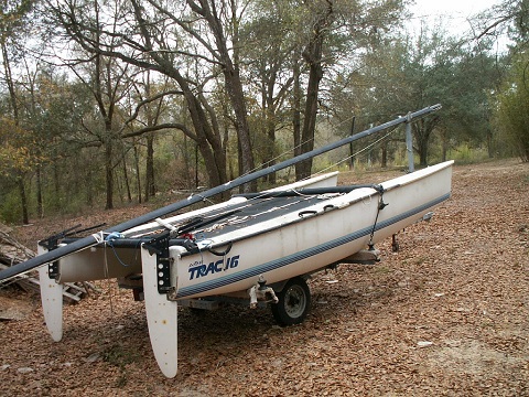 AMF Trac 16 Catamaran sailboat