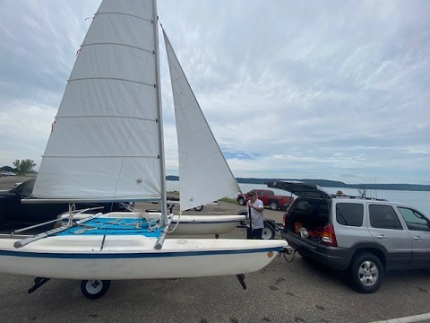 Venture Catamaran 15 ft, 1975, sailboat