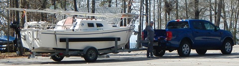 West Wight Potter 19, 2001 sailboat
