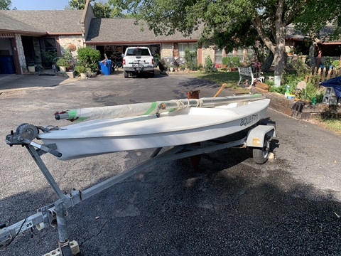 Aqua Finn, 1981, 14 ft. sailboat