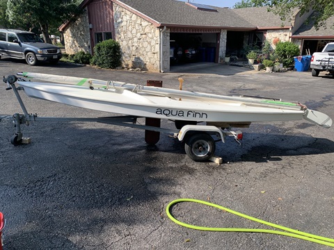 Aqua Finn, 1981, 14 ft. sailboat
