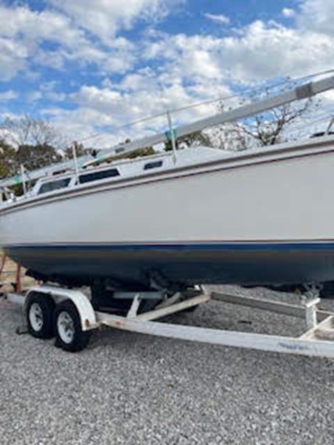 Catalina 25, wing keel, 1988 sailboat