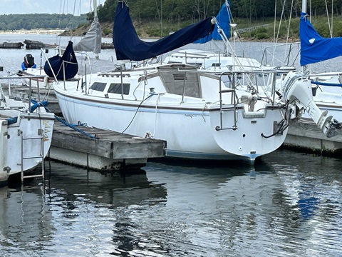 Catalina 25 swing keel, 1988 sailboat