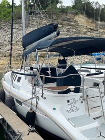 Hunter 29.5 sailboat