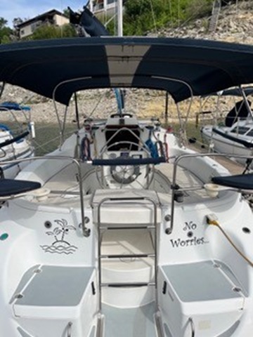 Hunter 29.5 sailboat