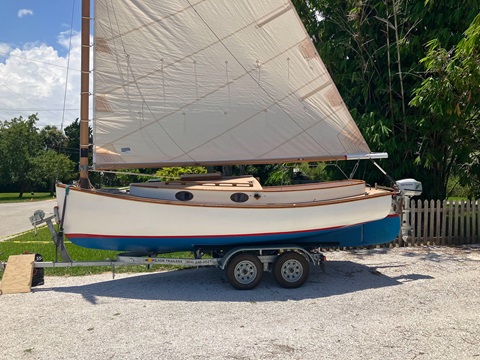 Marshall Sanderling Catboat 18, 1988 sailboat