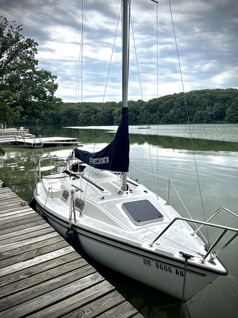 Precision 18, 2001 sailboat