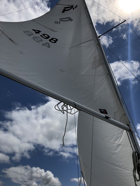 Precision 18, 2001 sailboat
