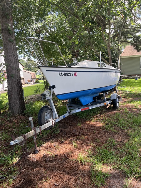 Precision 18, 1989 sailboat