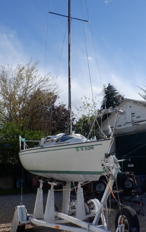 Santana 20, 1984 sailboat