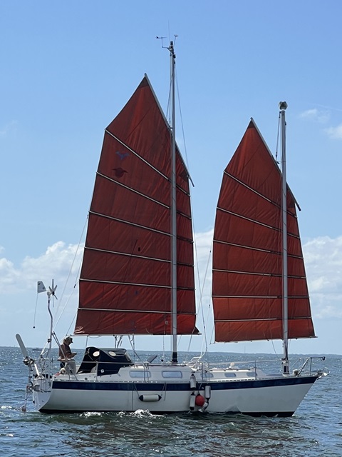 Sunbird 32 Chinese Junk Schooner, 1979 sailboat