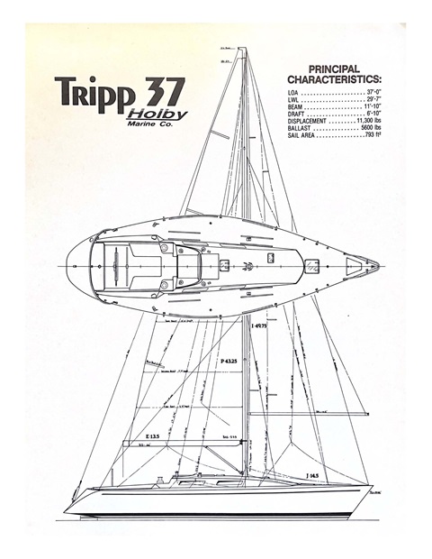 Tripp 37, 1987 sailboat