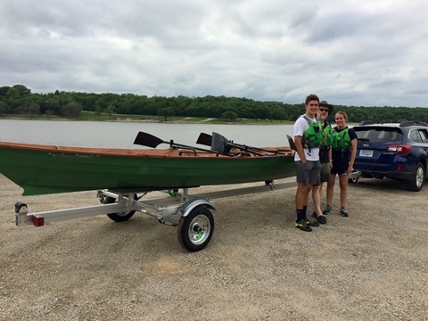 Chesapeake Light Craft Team Dory, 23 sailboat