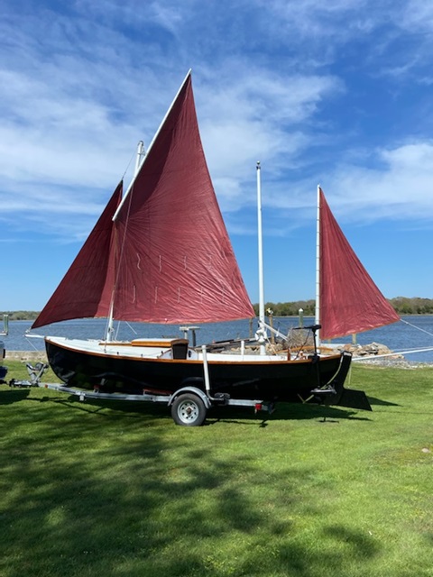 Custom built yawl, 22 ft sailboat