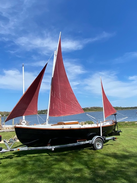 Custom built yawl, 22 ft sailboat