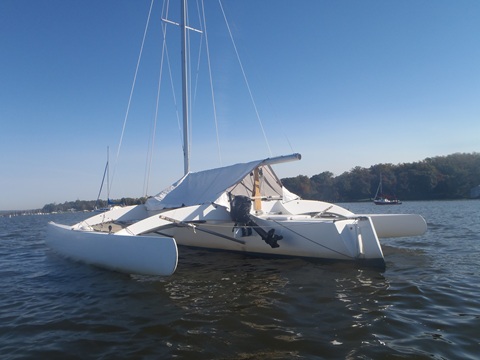 Cyclone 23 Trimaran sailboat