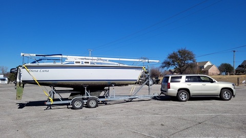 Hunter 25.5, 1984 sailboat