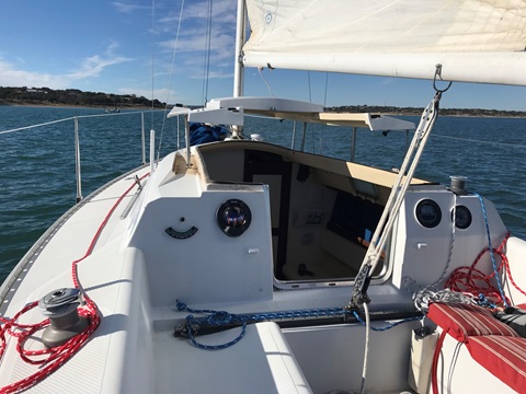 Hunter 25.5, 1984 sailboat