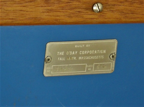 O'Day - Ospray (O'sprey), 16', 1966 sailboat