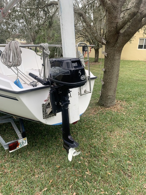 Precision 18, 2005 sailboat