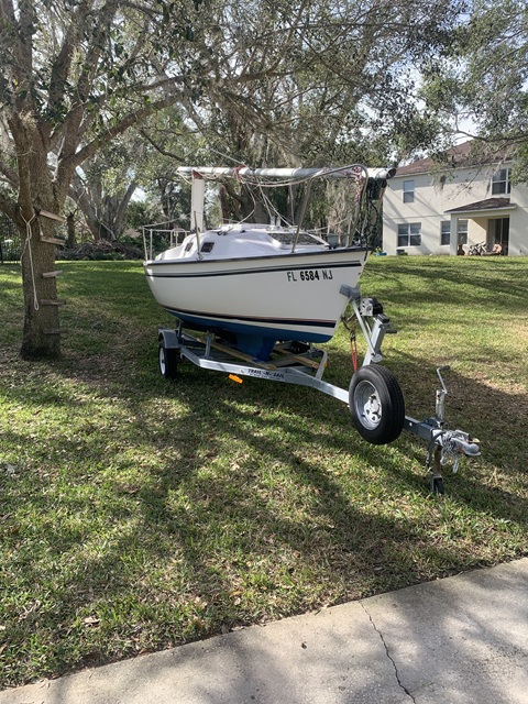 Precision 18, 2005 sailboat