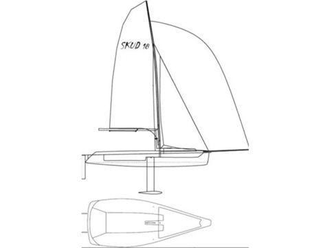 Hansa SKUD 18, 2014 sailboat