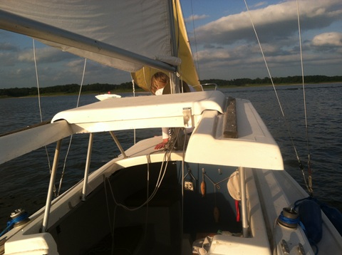 Venture of Newport 23 sailboat
