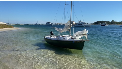 Com-Pac 16 Mark II, 1991 sailboat