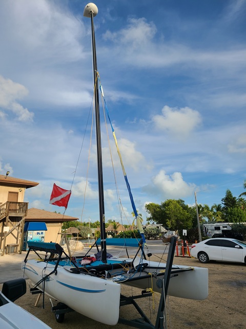 Hobie getaway catamaran, 2008 sailboat