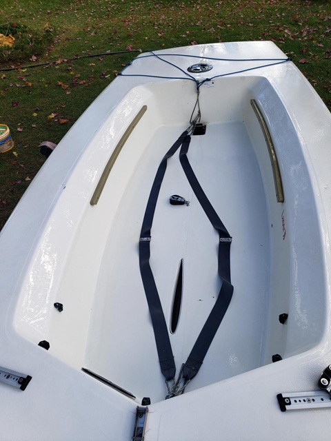 Laser II sailboat