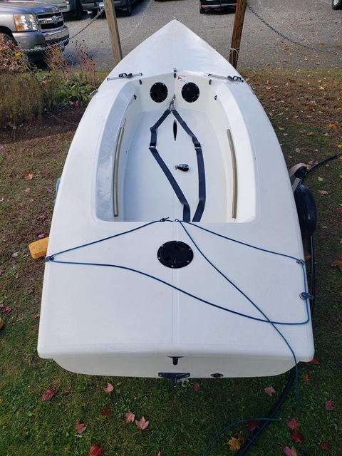 Laser II sailboat