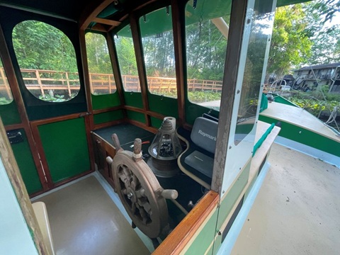 Steel Trawler sailboat