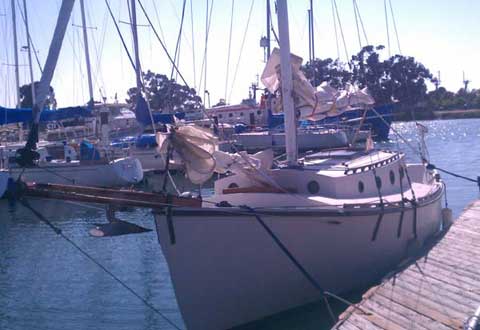 Aquarius Pilot Cutter 24 sailboat