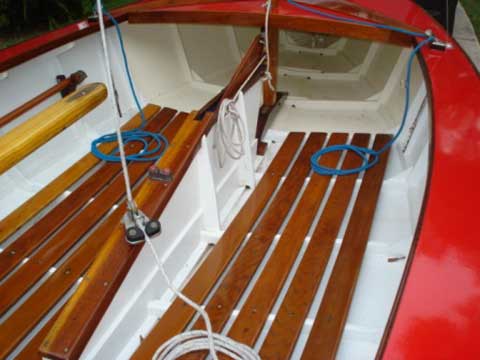 Blue Jay 14' sailboat