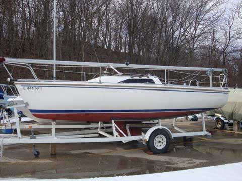 Catalina Capri 22 wing keel, 1990 sailboat