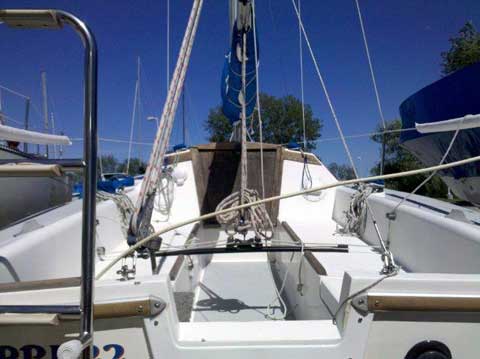 Catalina Capri 22 wing keel, 1990 sailboat