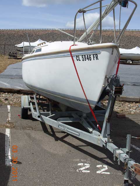 Catalina 22 sailboat