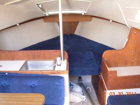 Catalina 22 sailboat