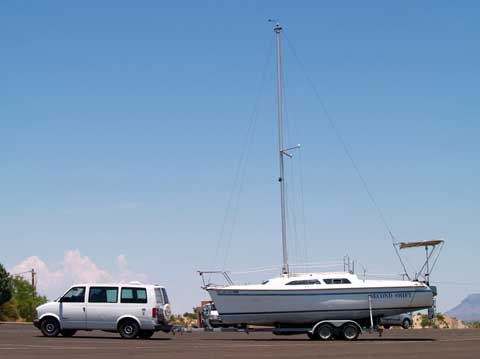 Catalina 250 WB, 1995 sailboat
