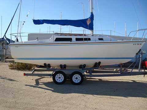 Catalina 25, wing keel, 1987 sailboat