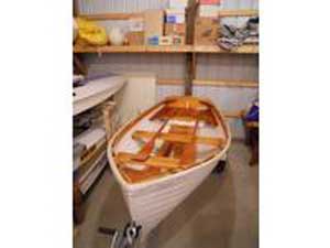Rowing/Sailing Dinghy, 12' Fiberglass, 1996 sailboat