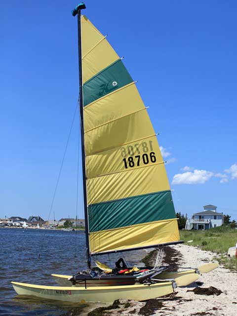 Hobie 16', 1970s sailboat